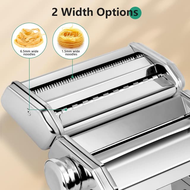 Detalle 2 de YASHE 3-in-1 Pasta Maker 2-width cutter 🍝