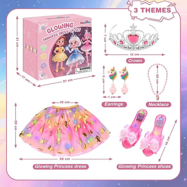 Detalle de Dreamon light-up princess shoes 3 themes