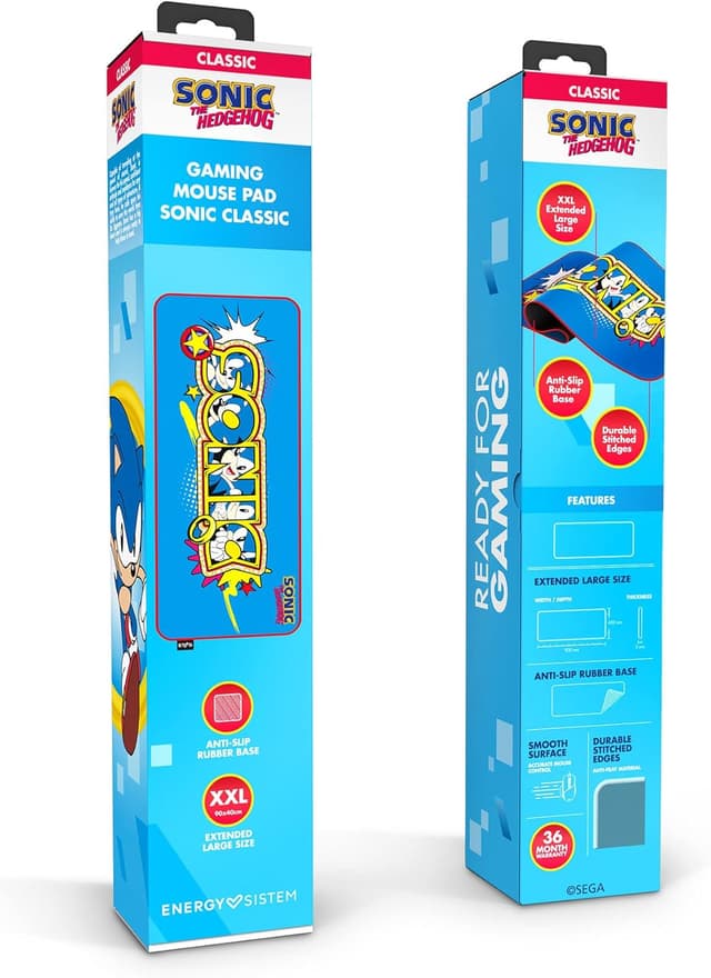 Detalle 1 de Energy Sistem ESG Sonic, tapis gaming XXL