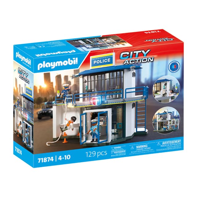 Detalle de Playmobil Comisaría con sala de investigación 🚓