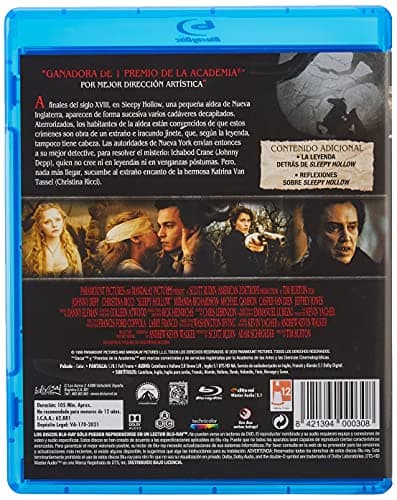 Thumbnail 2 de Divisa HV Sleepy Hollow 1999 Blu-ray