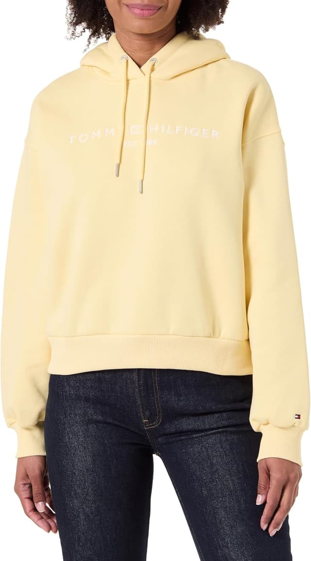 Thumbnail 6 de Sweat à capuche femme Tommy Hilfiger Corp Logo Mdrn Hoodie Ww0ww47832