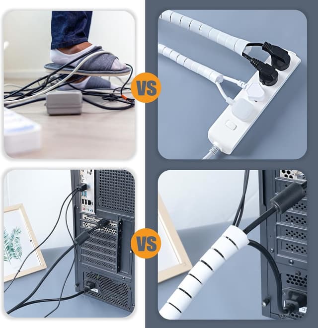 Thumbnail 2 de Romon Cubre Cables Espiral 22–28 mm