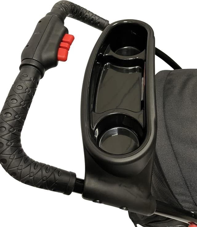 Detalle 2 de PETIQUE Chinook Black Luxury Dog Stroller 23kg