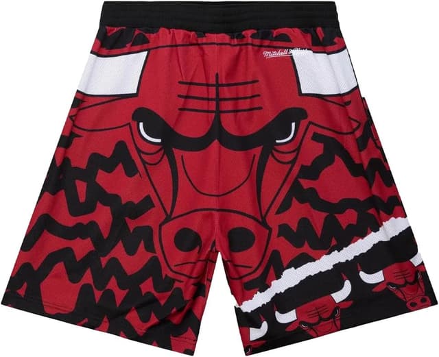 Thumbnail 1 de Mitchell & Ness M&N Chicago Bulls JUMBOTRON Pantaloncini 100% poliestere