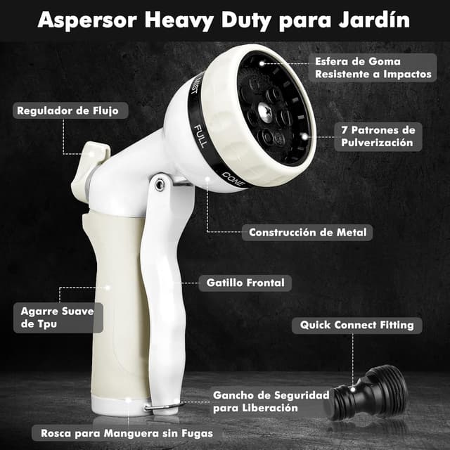 Thumbnail 1 de RESTMO Pistola de Riego 7 modos