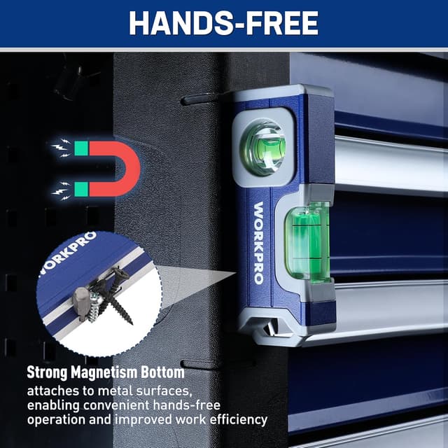 Thumbnail 4 de WORKPRO 115 mm magnetic spirit level