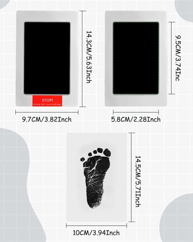 Detalle 2 de Baby Footprint Kit & Handprint Kit