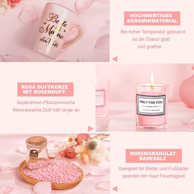 Thumbnail 2 de Rosa Mama Tasse 400ml Geschenkset