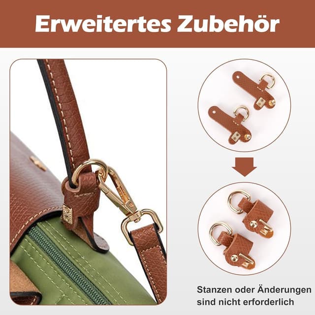 Thumbnail 2 de GADITIEK Schultergurt Longchamp Leder
