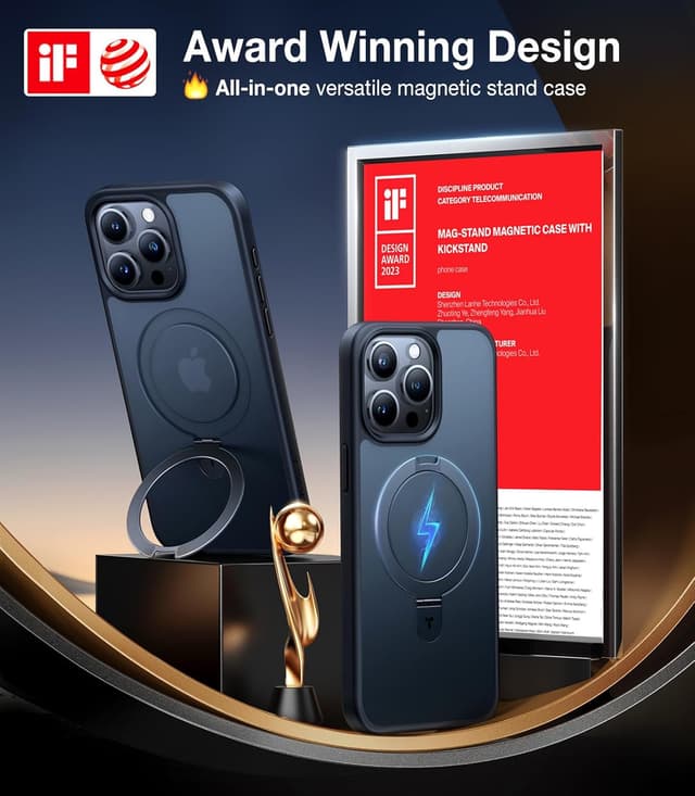 Thumbnail 4 de TORRAS Ostand iPhone 16 Pro Max Case 6.9