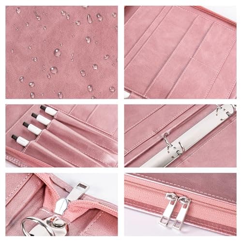 Thumbnail 4 de Leather 3-Ring Planner Binder đź“’