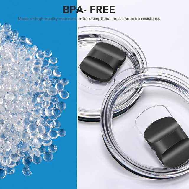 Thumbnail 5 de YETI-Compatible 20 oz Tumbler Lid 2-Pack 🥤