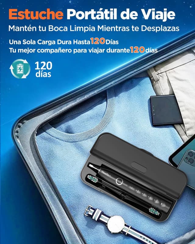 Thumbnail 5 de Cepillo de Dientes Eléctrico Sónico 8 cabezales