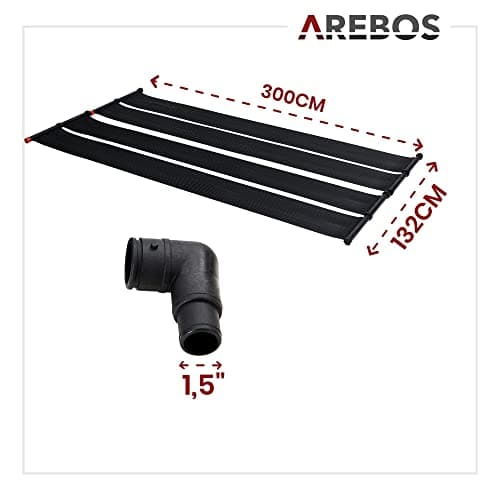 Thumbnail 6 de Arebos 2X Calentador Solar Piscina 300x132 cm ☀