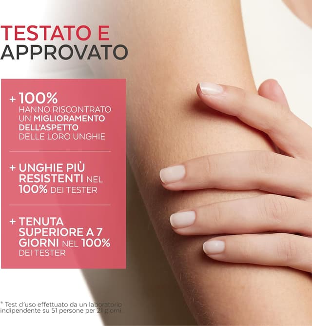 Detalle de PODERM Smalto Micosi Unghie Swiss Made con Tea Tree, Silicio e Biotina – colore lattiginoso, 8 ml