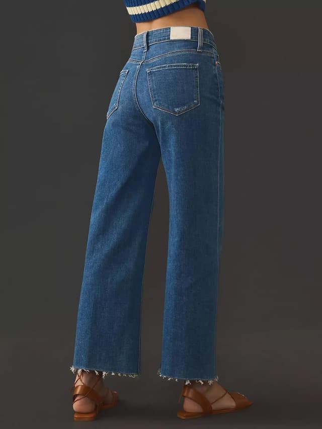 Detalle 2 de KUNMI Wide Straight High‑Waist Jeans for Women