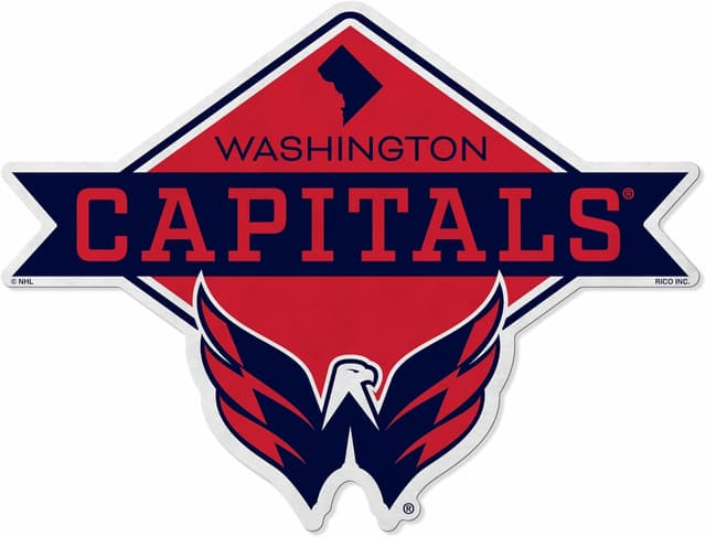 Detalle de NHL Rico Industries Felt Pennant-Shaped Wall Décor (18" x 18") — Soft Felt EZ to Hang