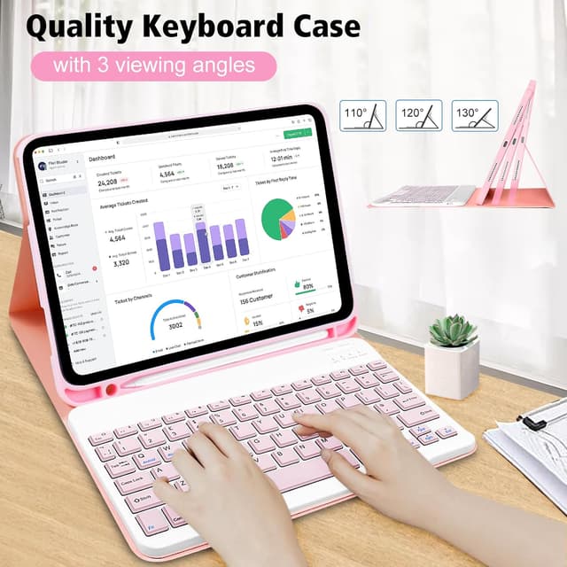 Detalle de AGARELE iPad keyboard case 11 inch
