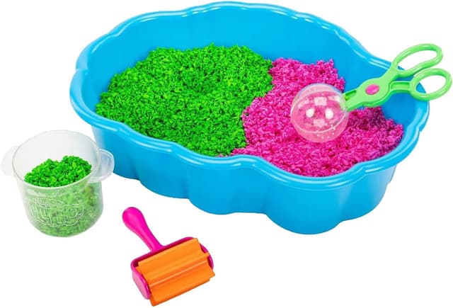 Detalle 2 de Educational Insights Pluffle® Sensory Station Sensory Bin Foam Set (Ages 3+) – No-Mess Alternative to Sand Toys & Slime