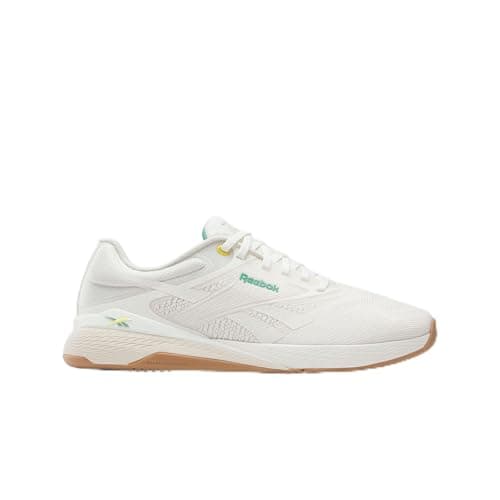Detalle de Reebok Zapatillas unisex Nano X5 Chalk Alabaster Upgrade Green (talla 40 EU)
