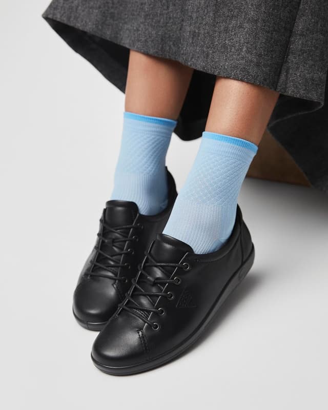 Detalle 2 de ECCO Damen Schnürschuhe Soft 2.0 – klassischer Look mit herausnehmbarer Komfort-Einlegesohle