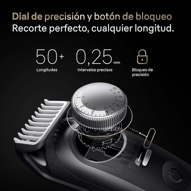 Thumbnail 4 de Braun Series 9 BT9565: Recortadora de Barba Resistente al Agua ✂