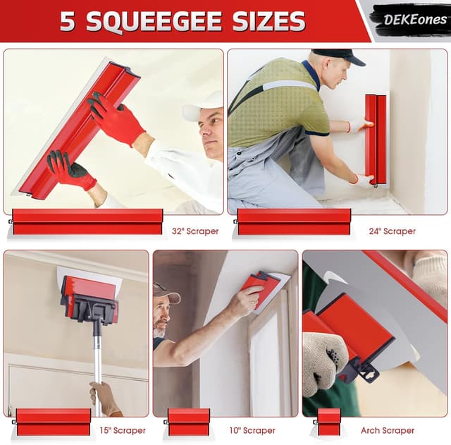 Thumbnail 5 de DEKEones Flächenspachtel Set Edelstahl 15–80 cm