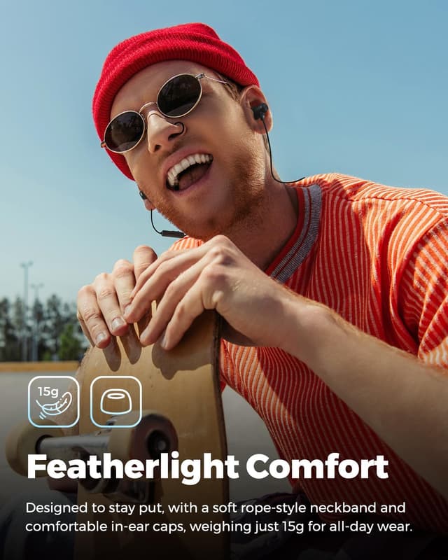 Detalle 2 de SoundPEATS Q35 HD+ Neckband with aptX HD, 17h