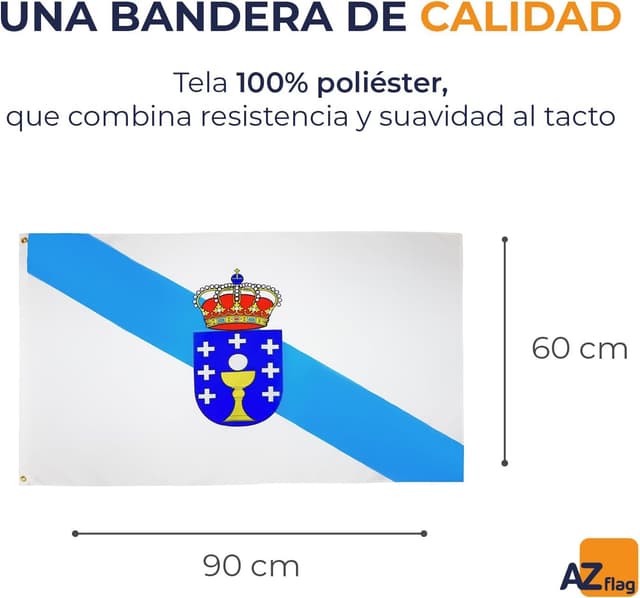 Thumbnail 3 de BANDERA MALLORQUINA 150x90cm - AZ FLAG 🇪🇸