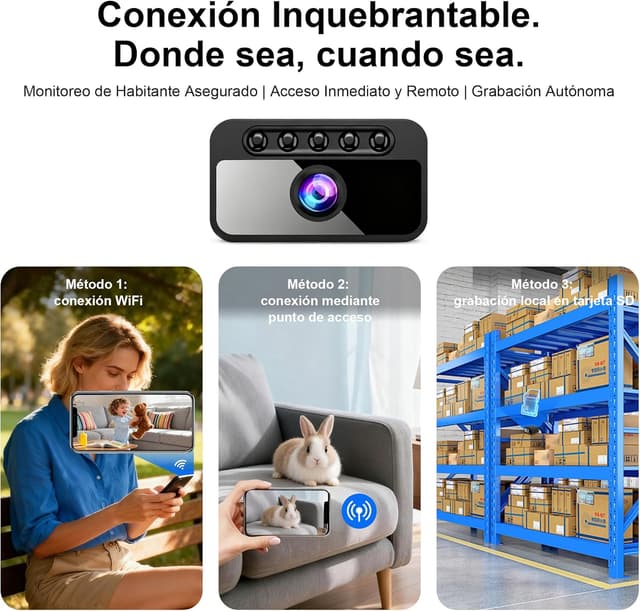 Thumbnail 3 de AOBOCAM W06 Cámara Espía 4K 150°