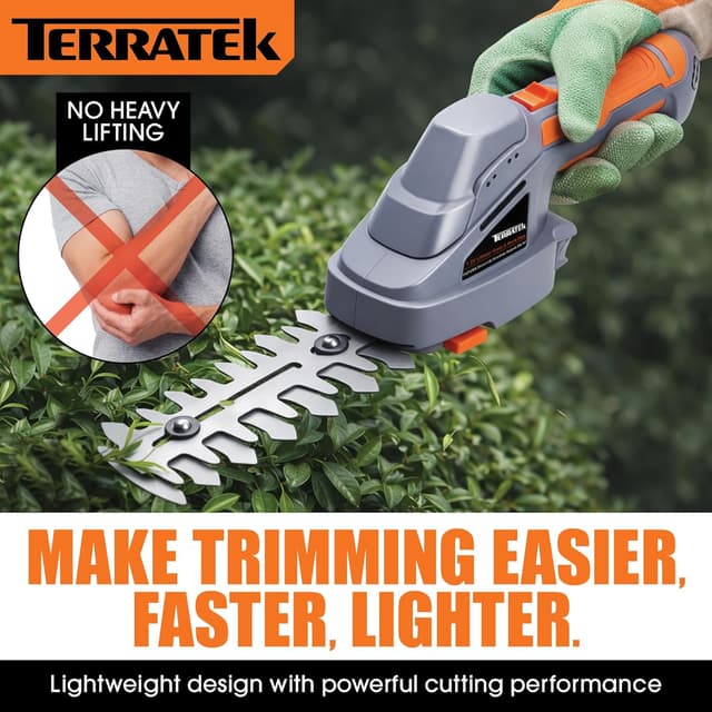 Thumbnail 4 de Terratek 2 IN 1 7.2V Cordless Hedge Trimmer