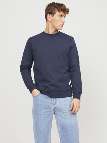Detalle 2 de Jack & Jones Jjebasic Sudadera Marino L