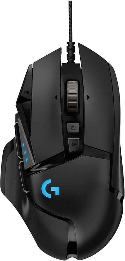 Imagen de Logitech G502 HERO Ratón Gaming con DPI 25,600 RGB🖱 en OfertitasTOP