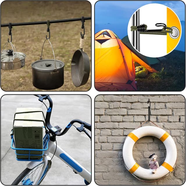 Detalle 2 de TaoTazon Spanngummi mit Haken 20 cm