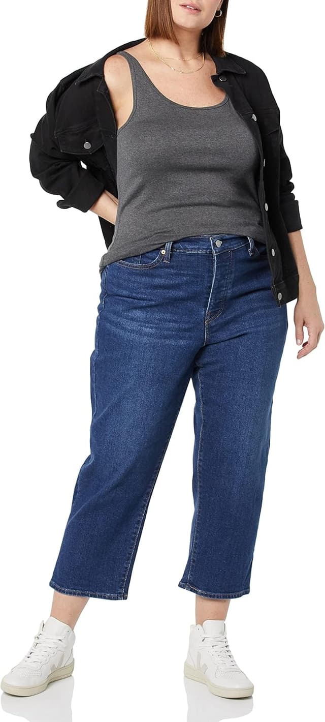 Detalle 2 de Amazon Essentials Femme débardeur coupe ajustée à fines bretelles en coton modal