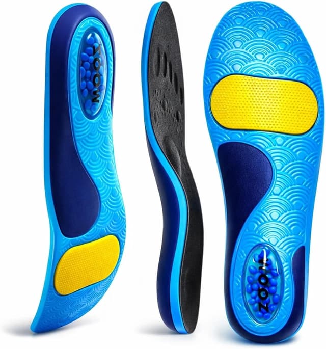 Detalle de Goofort DynaZoom™ Arch Support Gel Insoles with Air-Chamber Cushioning for Heel Pain & Plantar Fasciitis
