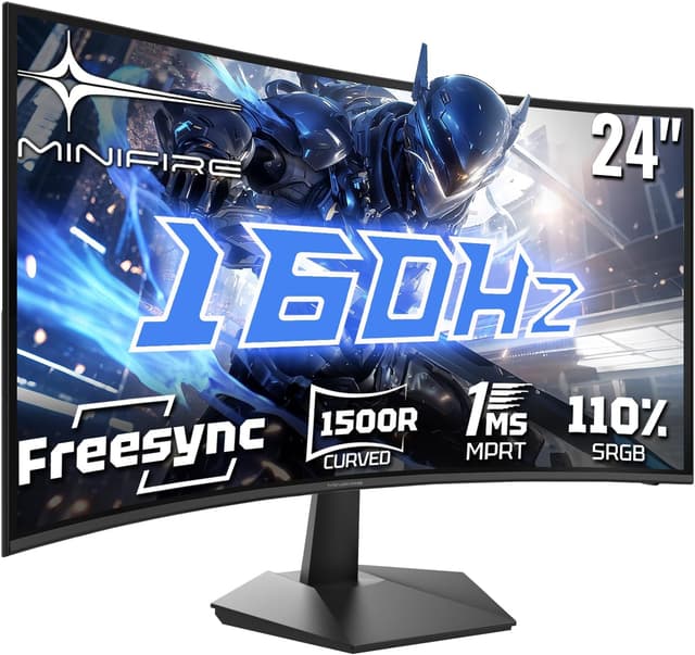 Detalle de Minifire MFG24C1L 24″ Curved Gaming-Monitor 160Hz