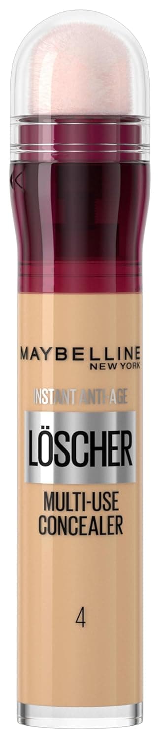 Detalle de Maybelline New York Instant Anti-Age Effekt Löscher Concealer Nr. 04 Honey (6,8 ml) – Mikro-Lösch-Applikator gegen Augenringe & Falten