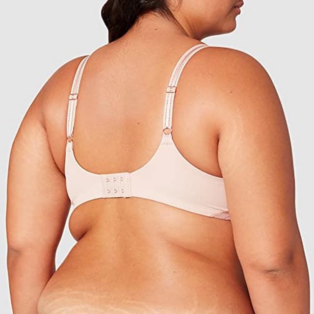 Detalle 2 de Triumph Wild Peony Florale WP women’s padded bra with lace and spacer cups