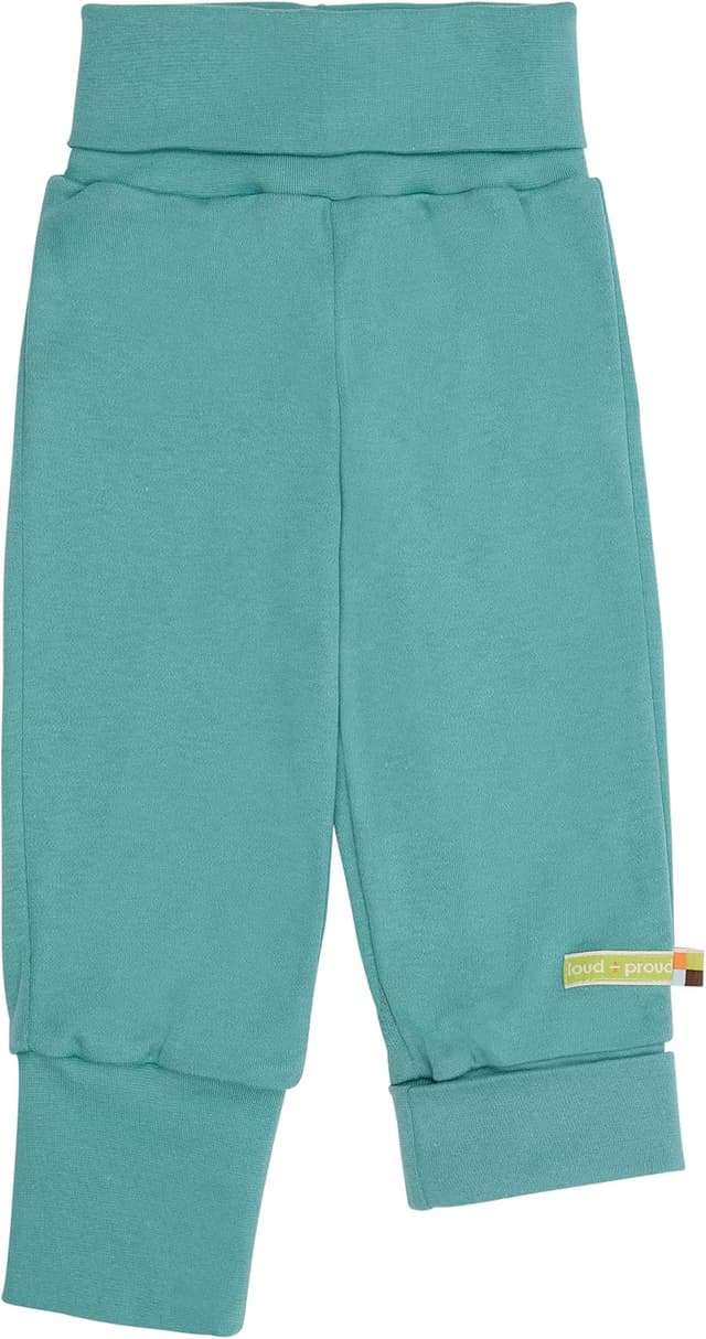 Detalle de loud + proud Unisex Baby Mitwachs Hose (GOTS-zertifiziert)