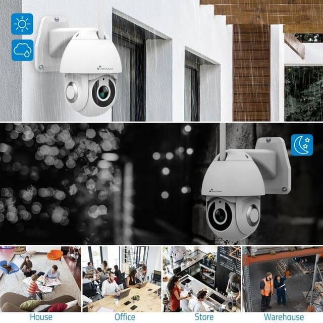 Detalle 2 de Nivian NVS-IPC-0S2 Cámara 360 2K