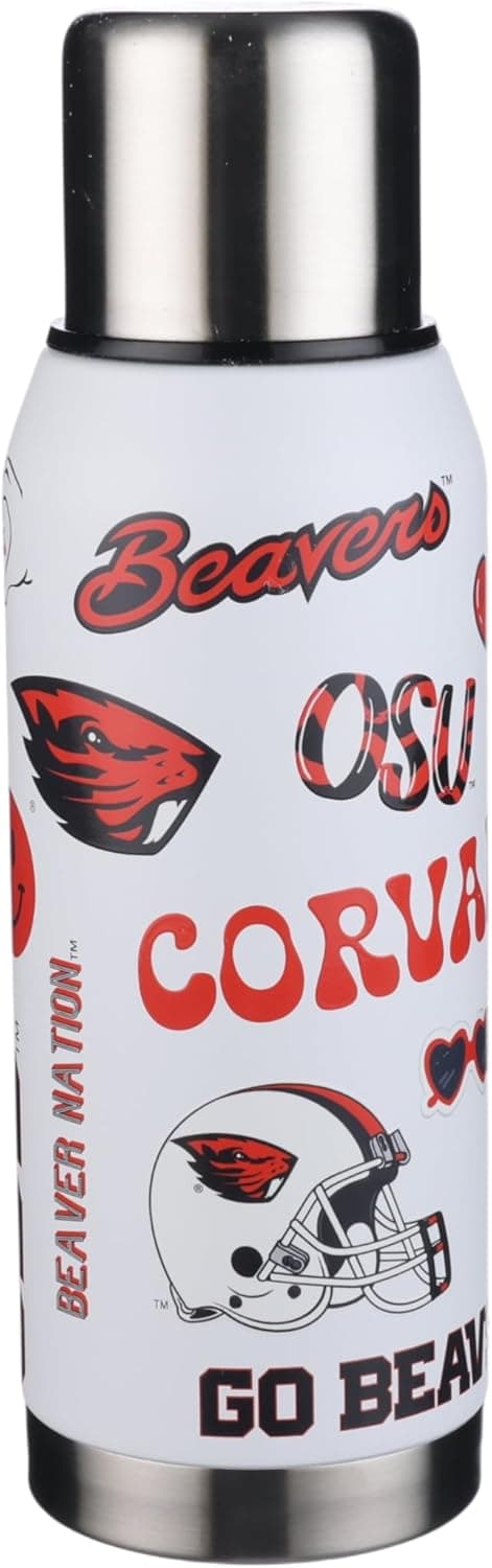 Detalle de The Memory Company Licensed NCAA 34oz Team Spirit Insulated Bottle