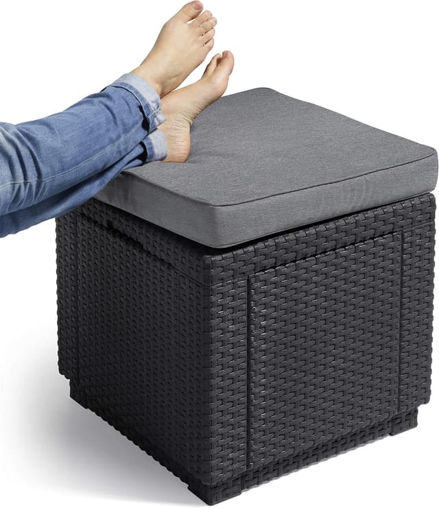 Thumbnail 5 de Allibert by Keter Cube Hocker 42x42x39 cm