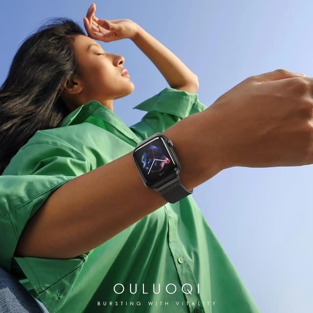 Thumbnail 6 de Original Milanese Loop Magnetic Metal Strap Compatible with Apple Watch 38–49mm (Women & Men)