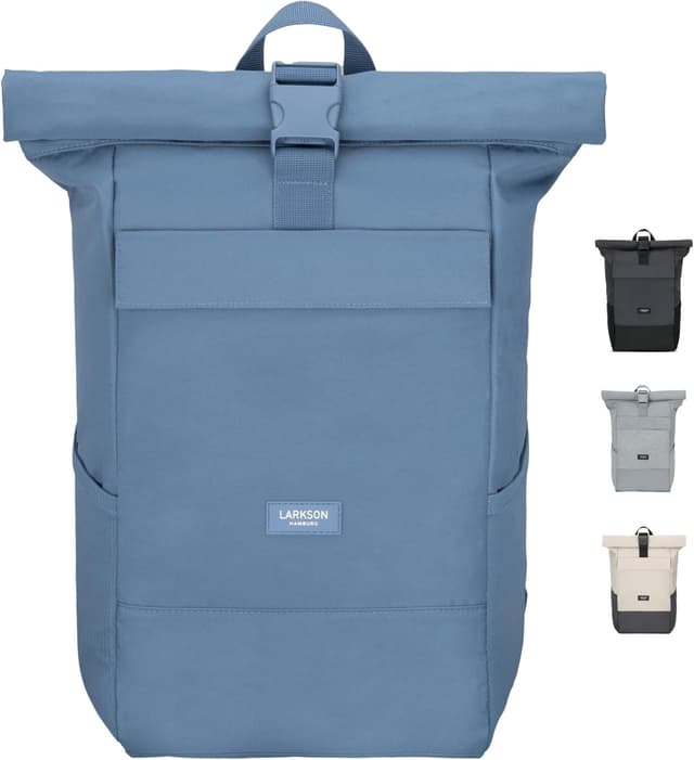 Imagen de LARKSON Zaino Roll Top Uomo/Donna No 4 con porta PC 16" impermeabile en OfertitasTOP