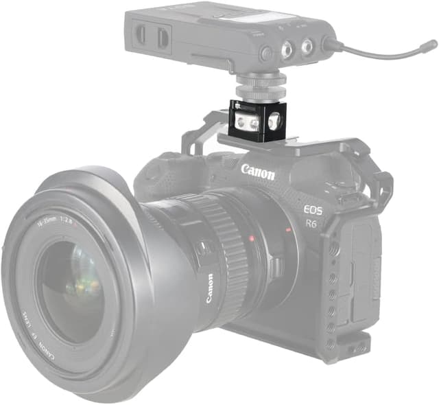 Thumbnail 6 de NICEYRIG Cold Shoe Clamp Mount Adapter 3/8"