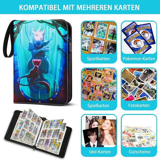 Detalle 2 de Sammelkarten Album groß für Pokemon Karten