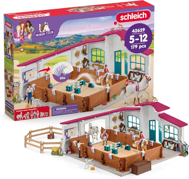 Imagen de Schleich Horse Club Reithalle Peppertree 42639 179 Teile en OfertitasTOP