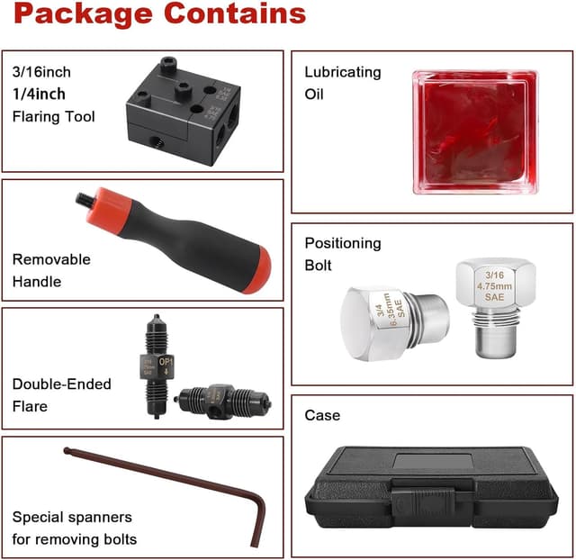 Thumbnail 4 de Kit d’évasement SAE pour freins, 4,75 et 6,35 mm